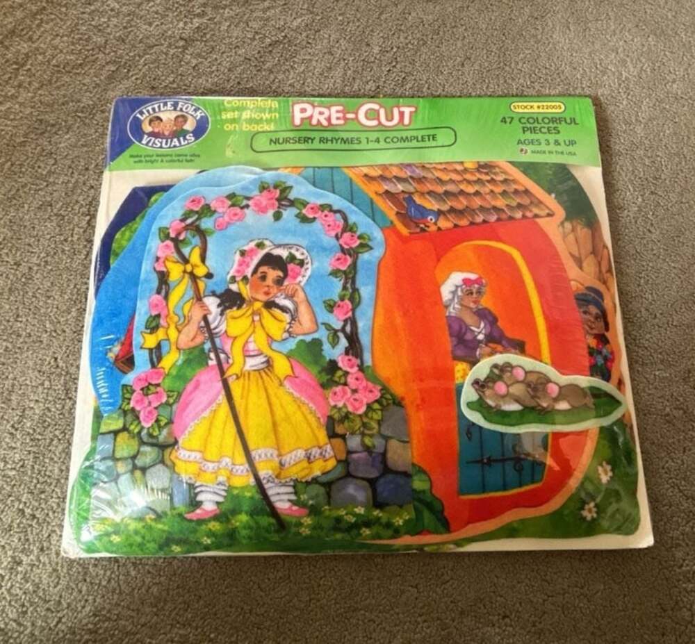 Little Folk Visuals Felt Wonders Nursery Rhymes 1-4 Pre-Cut Set #22005